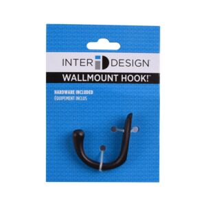 InterDesign Single Wall Mount Hook Bronze InterDesign Single Wall Mount Hook Bronze